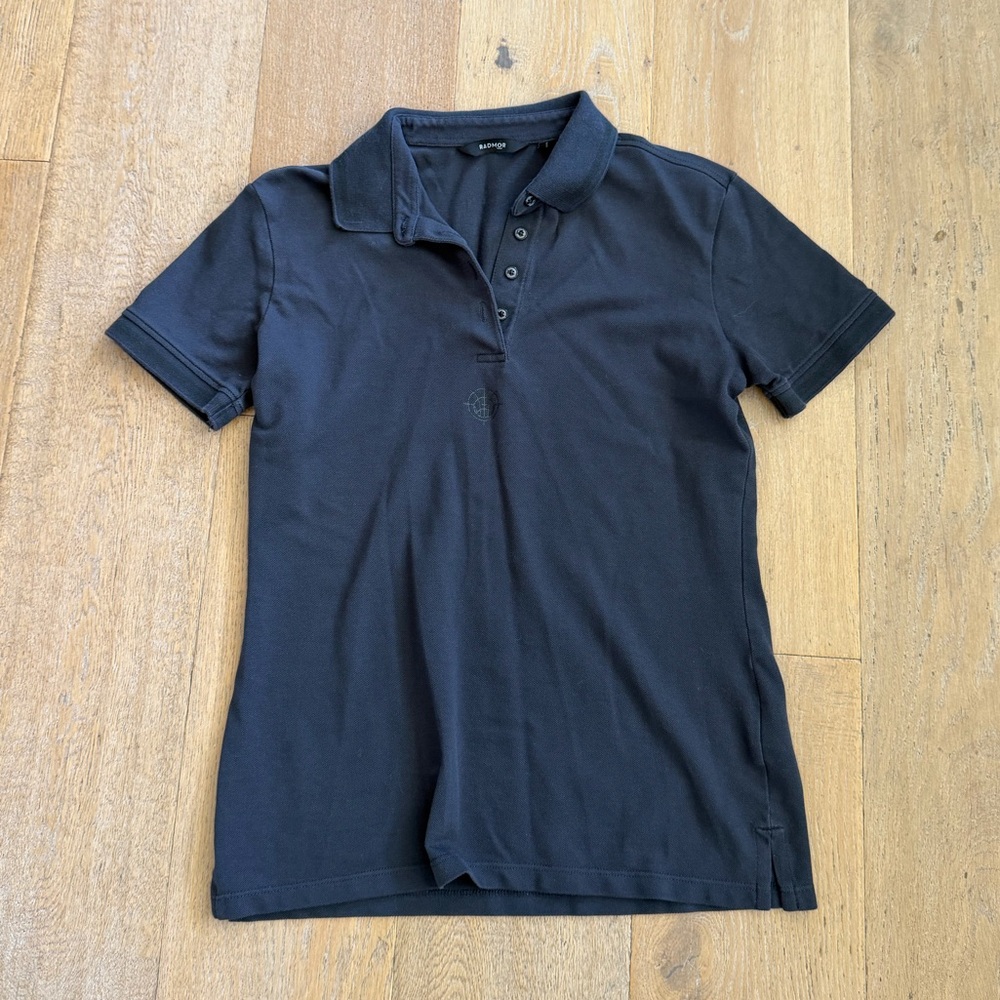 RADMOR faded black Women's Polo Shirt - Classic Short-Sleeve Small